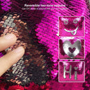 Two Colour Sequin Mermaid Drawstring Bag Iconix 