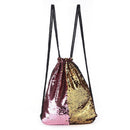 Two Colour Sequin Mermaid Drawstring Bag Iconix 