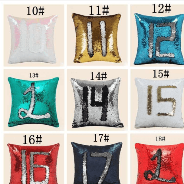 Two way sequin pillow best sale