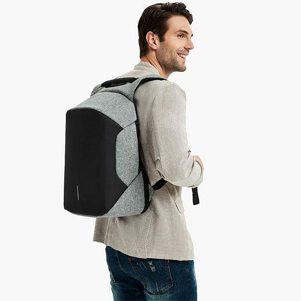 Upgraded Anti-Theft Laptop Backpack With USB Charging Port and Headphone Jack Iconix 