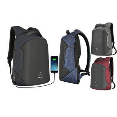 Upgraded Anti-Theft Laptop Backpack With USB Charging Port and Headphone Jack Iconix 