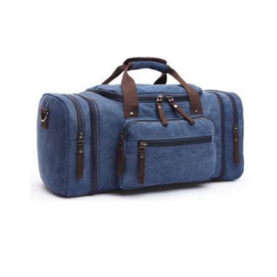 Vintage Canvas Travel Duffle Bag | 8642