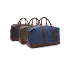 Vintage Canvas Travel Duffle/Tote Bag | 8655 Backpacks & Travel Iconix 