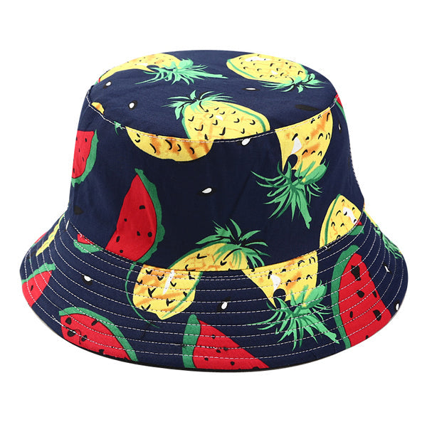 Watermelon Pineapple Bucket Hat bucket hat Iconix 