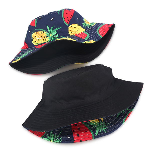 Watermelon Pineapple Bucket Hat bucket hat Iconix 