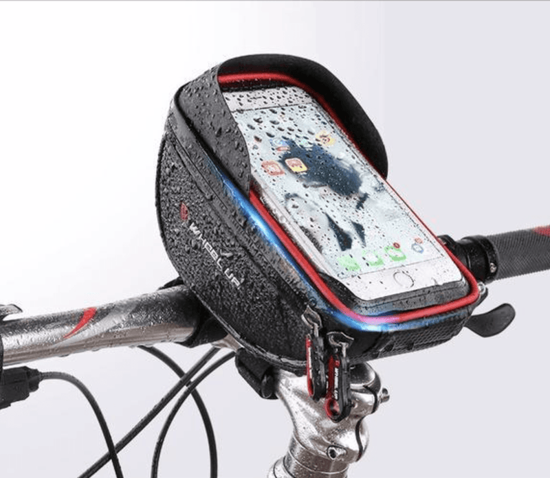 Waterproof Handle Bar Mountable Phone Pouch with storage compartment B10 Outdoor Iconix 