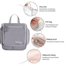 Waterproof Hanging Toiletry Bag Travel Organizer Iconix 