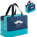 Wet-Dry Separate Beach Bag Iconix 