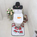 White Snowman Christmas Bathroom Decor | 3pc Party & Fun Iconix 