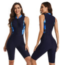 Women's Blue Assortment Sleeveless Swimwear Long Sleeve Swimwear Iconix 