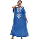 Women's Blue Beauty Beach Cover-up beach cover-ups Iconix 