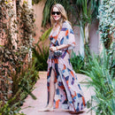 Women's Blue Dimensions Beach Cover-up Beach Cover-Up Iconix 