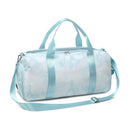 Women’s Blue Marble Wet and Dry Gym Bag Gym Bags Iconix 