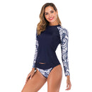 Women's Blue Orchid Long Sleeve Swimwear Long Sleeve Swimwear Iconix 