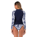 Women's Blue Orchid Long Sleeve Swimwear Long Sleeve Swimwear Iconix 