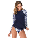 Women's Blue Orchid Long Sleeve Swimwear Long Sleeve Swimwear Iconix 