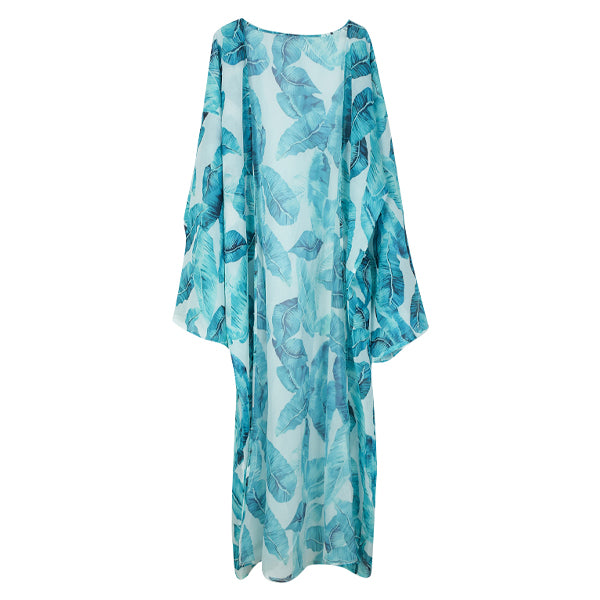 Women's Blue Palm Beach Cover-up beach cover-ups Iconix 