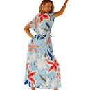 Women's Blue Sky Fantasy Beach Cover-up beach cover-ups Iconix 