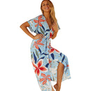 Women's Blue Sky Fantasy Beach Cover-up beach cover-ups Iconix 