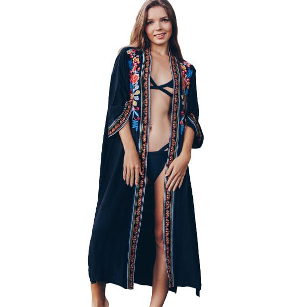 Women's Classic Combination Beach Cover-up Beach Cover Ups Iconix 