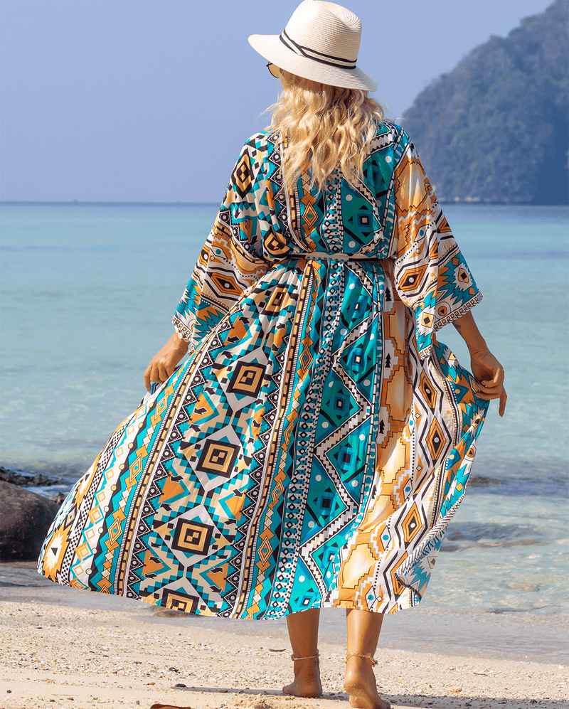 Women's Colour Pallet Beach Cover Up Beach Cover Ups Iconix 