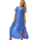 Women's Crystal Cobalt Beach Cover-up beach cover-ups Iconix 