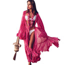 Women's Hot Pink Polka Beach Cover-up beach cover-ups Iconix 