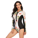 Women's Island Girl Long Sleeve Zip Swimwear Long Sleeve Swimwear Iconix 