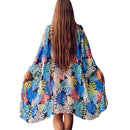 Women's Multi-coloured Fern Beach Cover-up beach cover-ups Iconix 