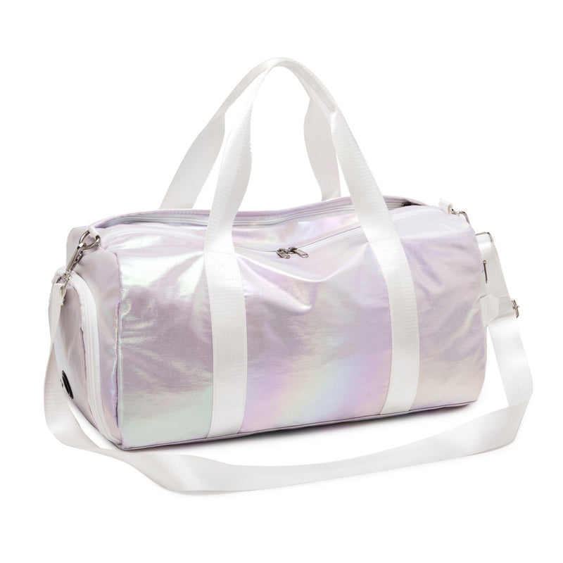 Women’s Pearly Purple Wet and Dry Gym Bag Gym Bags Iconix 