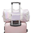 Women’s Pearly Purple Wet and Dry Gym Bag Gym Bags Iconix 