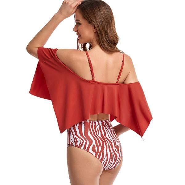 Women's Red Power Two-piece Bikini Bikini Iconix 