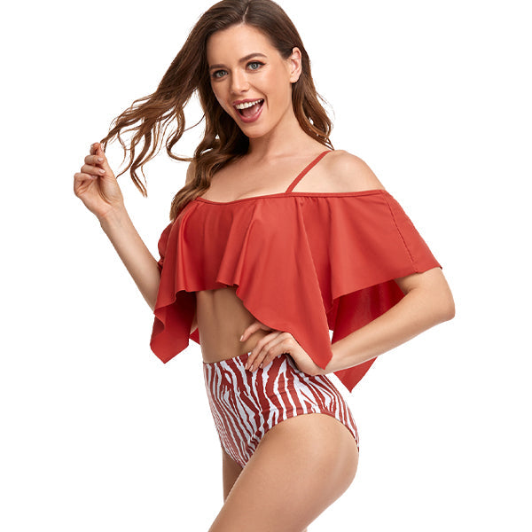 Women's Red Power Two-piece Bikini bikinis Iconix 