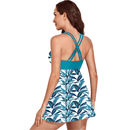 Women's Teal Hues Swimsuit Bikinis Iconix 