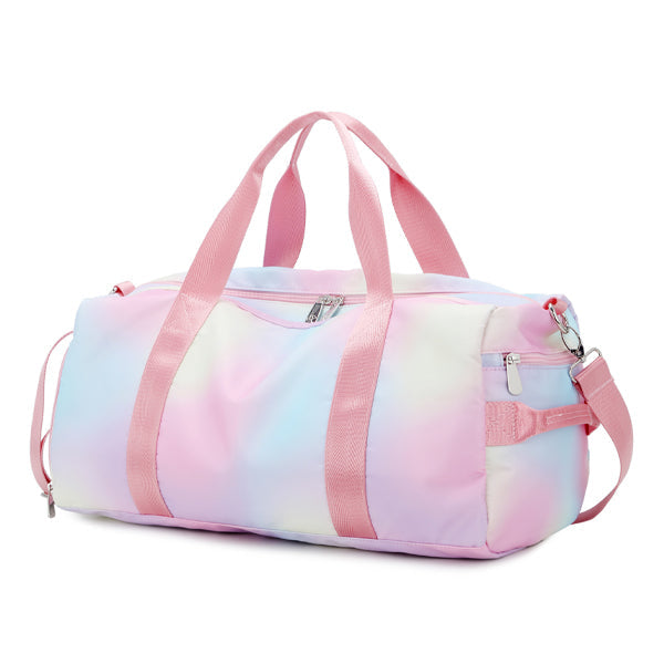 Women's Pastel Tie-Dye Wet and Dry Gym Bag