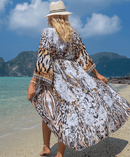 Women's Tiger Print Beach Cover Up Beach Cover Ups Iconix 