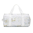 Women’s White and Gold Marble Wet and Dry Gym Bag Gym Bags Iconix 