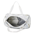 Women’s White and Gold Marble Wet and Dry Gym Bag Gym Bags Iconix 