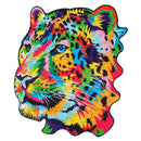 Wooden Animal 125pc Jigsaw Puzzle – Leopard Iconix 