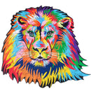 Wooden Animal 150pc Jigsaw Puzzle – Lion Iconix 
