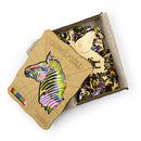 Wooden Animal 159pc Jigsaw Puzzle – Zebra Jigsaw Puzzles Iconix 