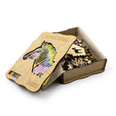 Wooden Animal 159pc Jigsaw Puzzle – Zebra Jigsaw Puzzles Iconix 