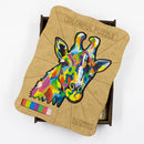 Wooden Animal 169pc Jigsaw Puzzle – Giraffe Jigsaw Puzzles Iconix 