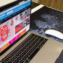 World Map Full Desk Coverage Gaming and Office Mouse Pad Iconix 