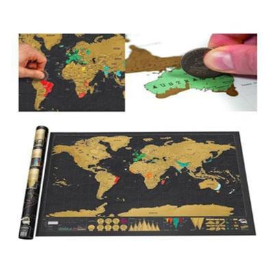 Scratching the Itch to Explore: A Deep Dive into World Map Scratch-Off Posters